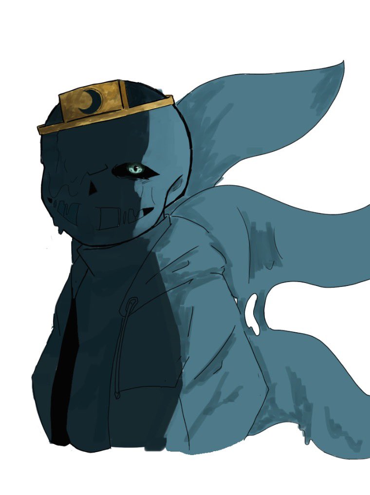 Aricia0508000's tweet image. #NightmareSans
 #UndertaleAU