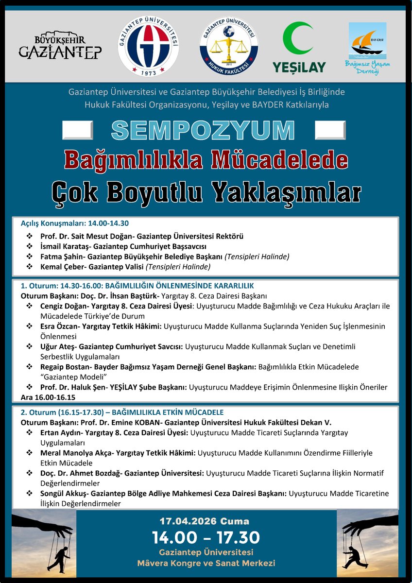 Gaziantep Üniversitesi Hukuk Fakültesi tweet media