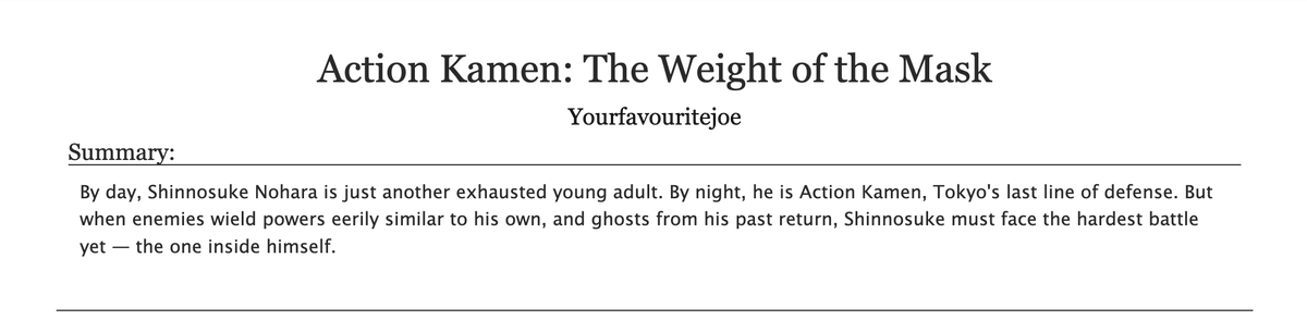 JosanDance's tweet image. #shinchanvideos #crayonshinchan  #shinchan #kureyonshinchan #kureshin #クレヨンしんちゃん #fanfic #fanfiction

archiveofourown.org/works/78934991…