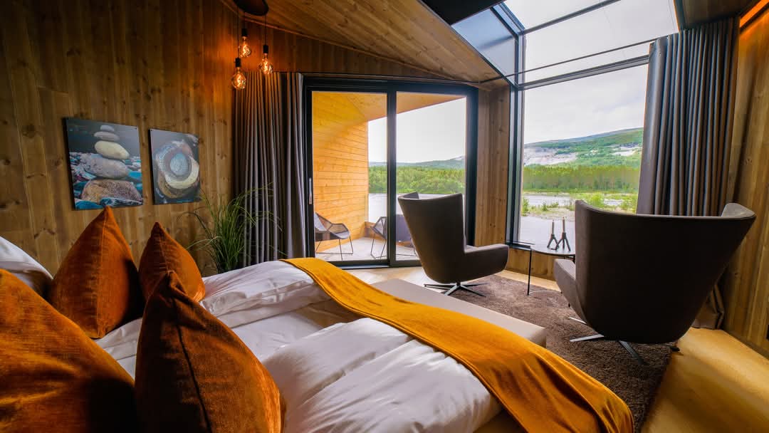 elusive_moose's tweet image. A room with a view at Sorrisniva Hotel, Alta 😍 #Norway #Finnmark