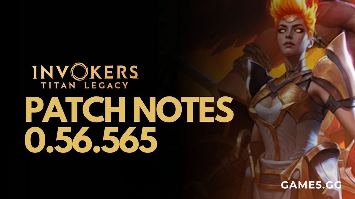 Game5HQ's tweet image. 🚨 Hotfix just dropped for Invokers: Titan Legacy! 🚨

Arena just got WAY more rewarding 💰

Bronze &amp;amp; Silver players can now stack coins fast and grab top Bazaar items daily ⚡

🔗 game5.gg/invokers-titan…

#MobileGamer #InvokersTitanLegacy