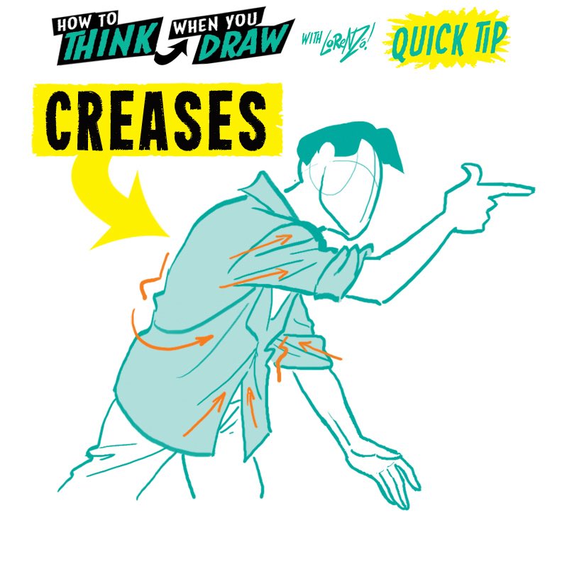 EtheringtonBros's tweet image. CREASES! To get the FREE monthly How to THINK When You draw digital MAGAZINE, (including NEW tutorials, a YEAR before they appear online) just tap the link in the bio HERE:  @etheringtonbros
#anime #manga #conceptart #gamedev