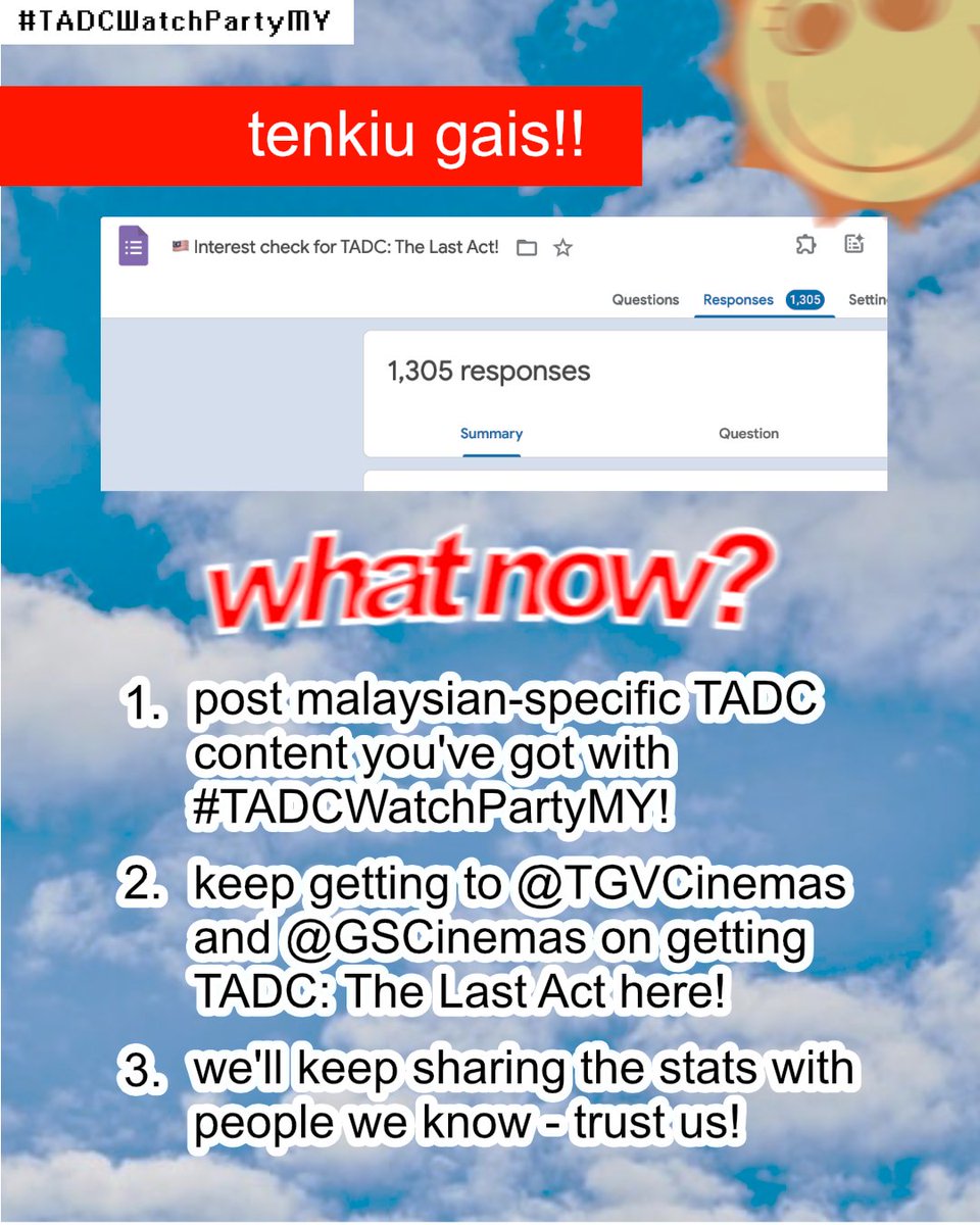 TADC 🇲🇾 Interest Check! tweet media