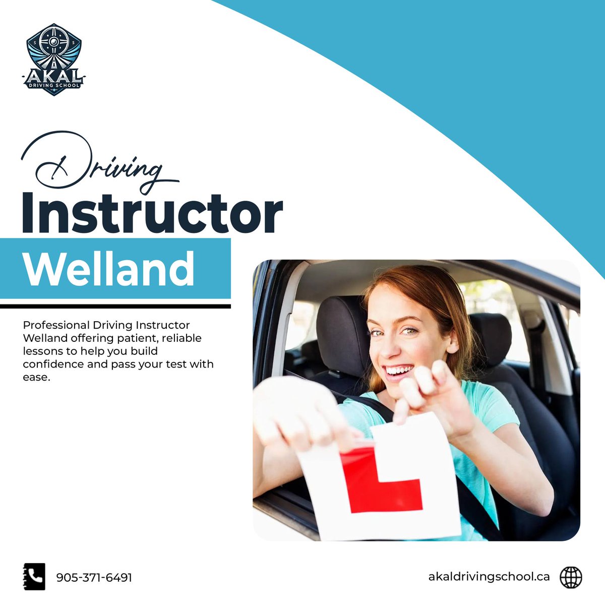 akal_school's tweet photo. Driving Instructor Welland
Connect with a top Driving Instructor Welland families rely on for expert driver education. 
🌐 Visit us:  https://t.co/zkmzOmQhAe
#DrivingInstructorWelland #AkalDrivingSchool https://t.co/jHhTqcSako