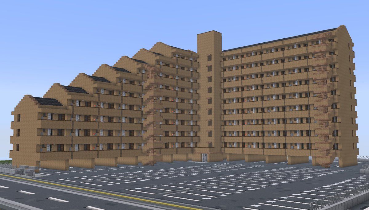 blueberry_moose's tweet image. 郊外マンション練習

 #Minecraft #Minecraftbuilds #Minecraft建築コミュ #佐守市  #おやさい鯖  #マイクラ