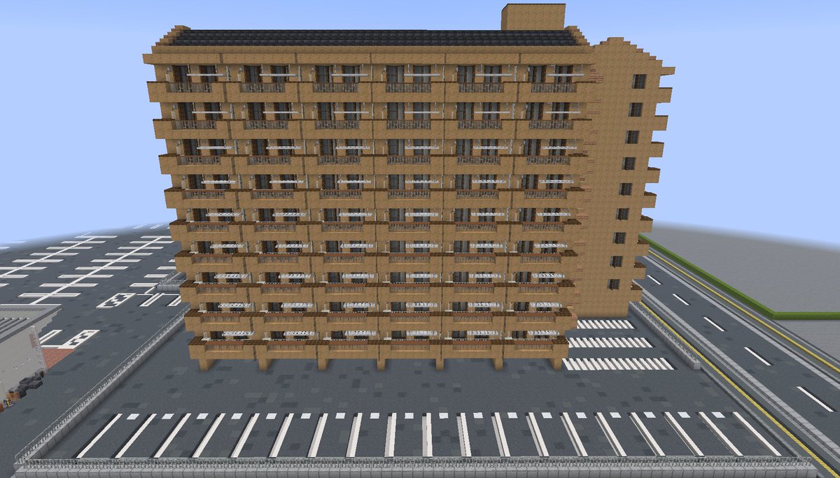 blueberry_moose's tweet image. 郊外マンション練習

 #Minecraft #Minecraftbuilds #Minecraft建築コミュ #佐守市  #おやさい鯖  #マイクラ