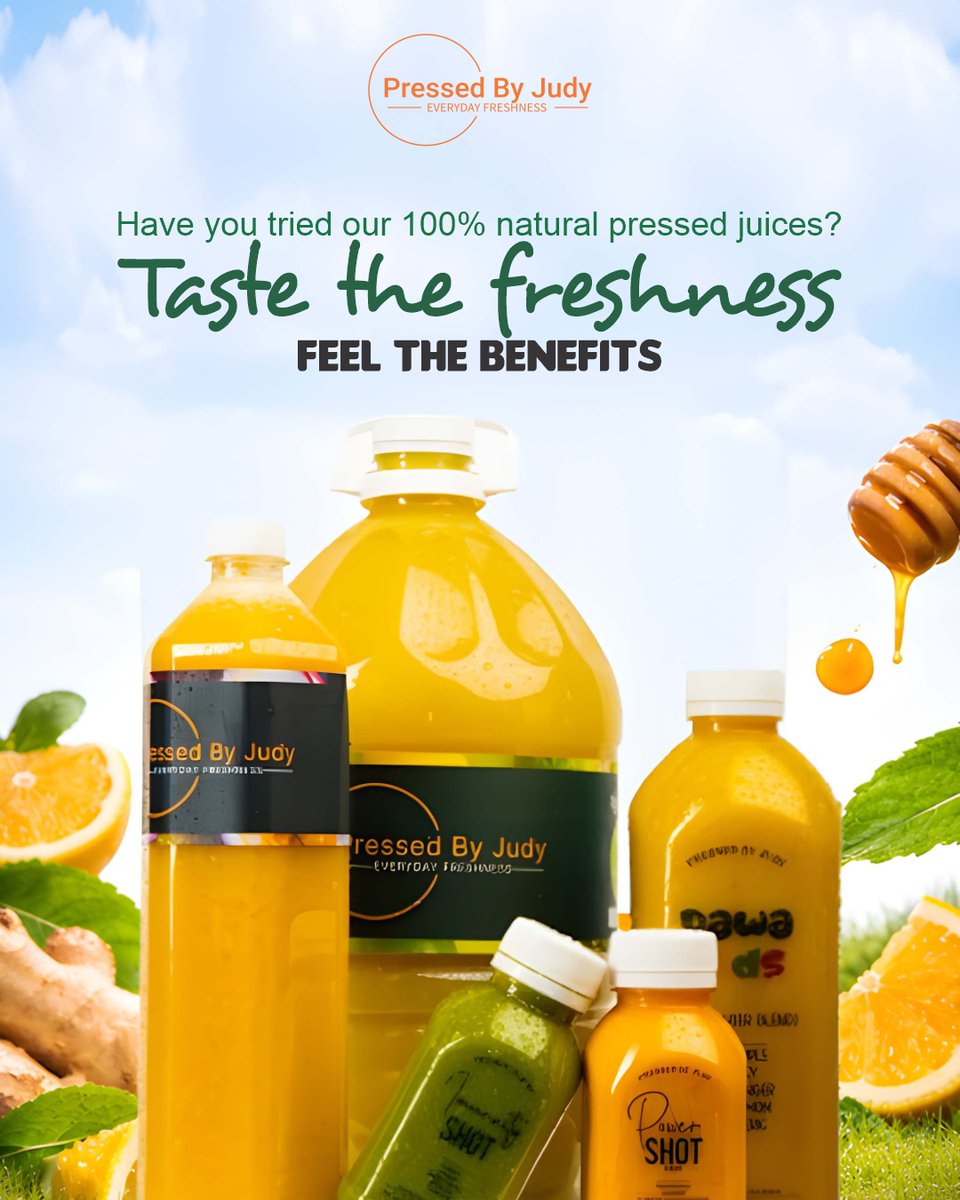 pressedbyjudy's tweet image. Our pure &amp;amp; simple promise is that we keep it simple. We get you the best #organicjuice, #coldpressed daily, and delivered fresh. It’s nature’s defense for a stronger, healthier you.

☎️To Order: 0792 204009
📍Roselyn Square, Redhill Road,Nyari
🚚Same-day delivery across Nairobi