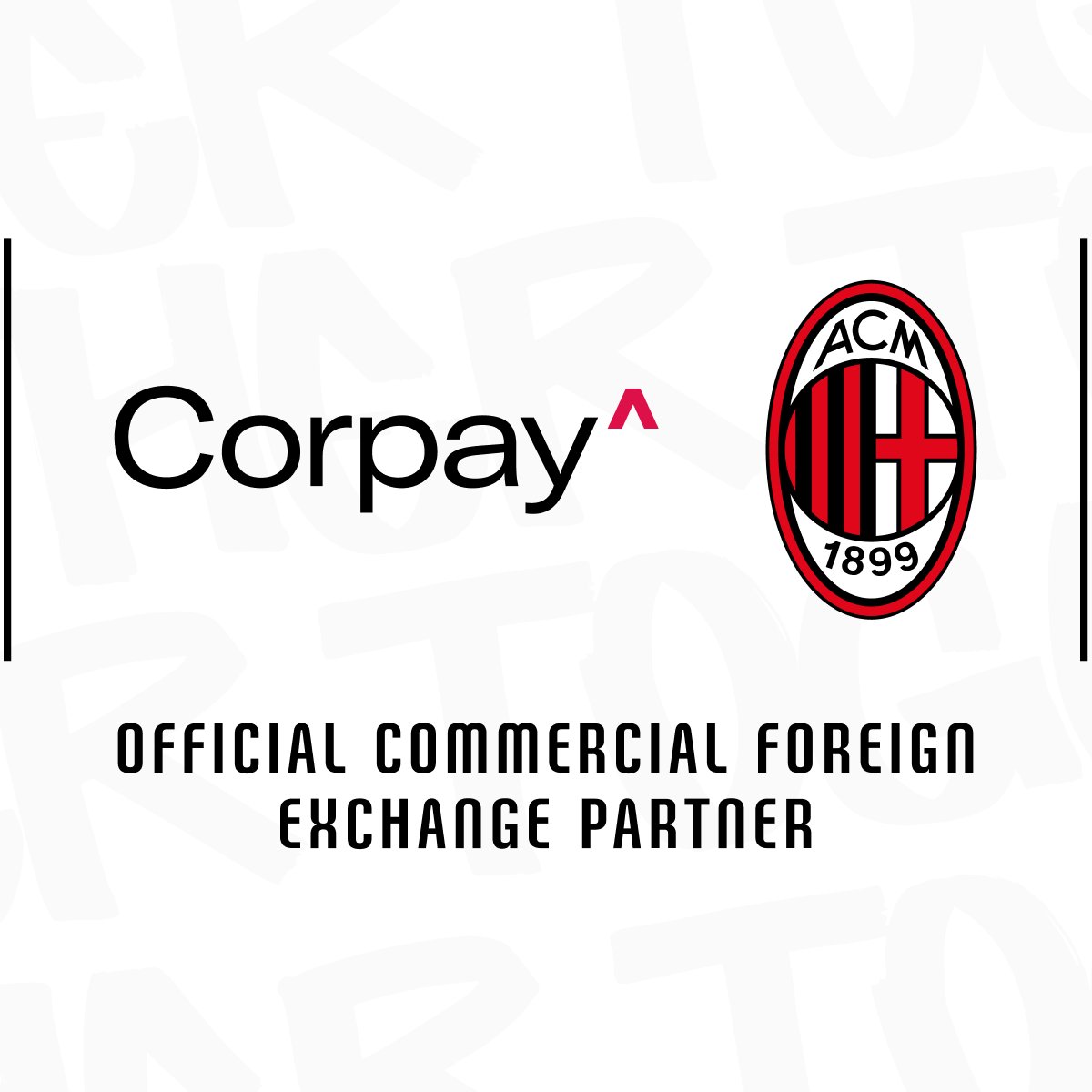 AyobBig's tweet photo. أعلن نادي ميلان رسمياً عن تجديد اتفاقية الشراكة مع شركة Corpay الرائدة عالمياً في مدفوعات الشركات.
🔹 بموجب هذا التجديد، تستمر Corpay كشريك رسمي للنادي في مجال تحويل العملات الأجنبية التجارية.
#ACMilan #Corpay #Business #SempreMilan #ForzaMilan https://t.co/XC01ZZfYjm