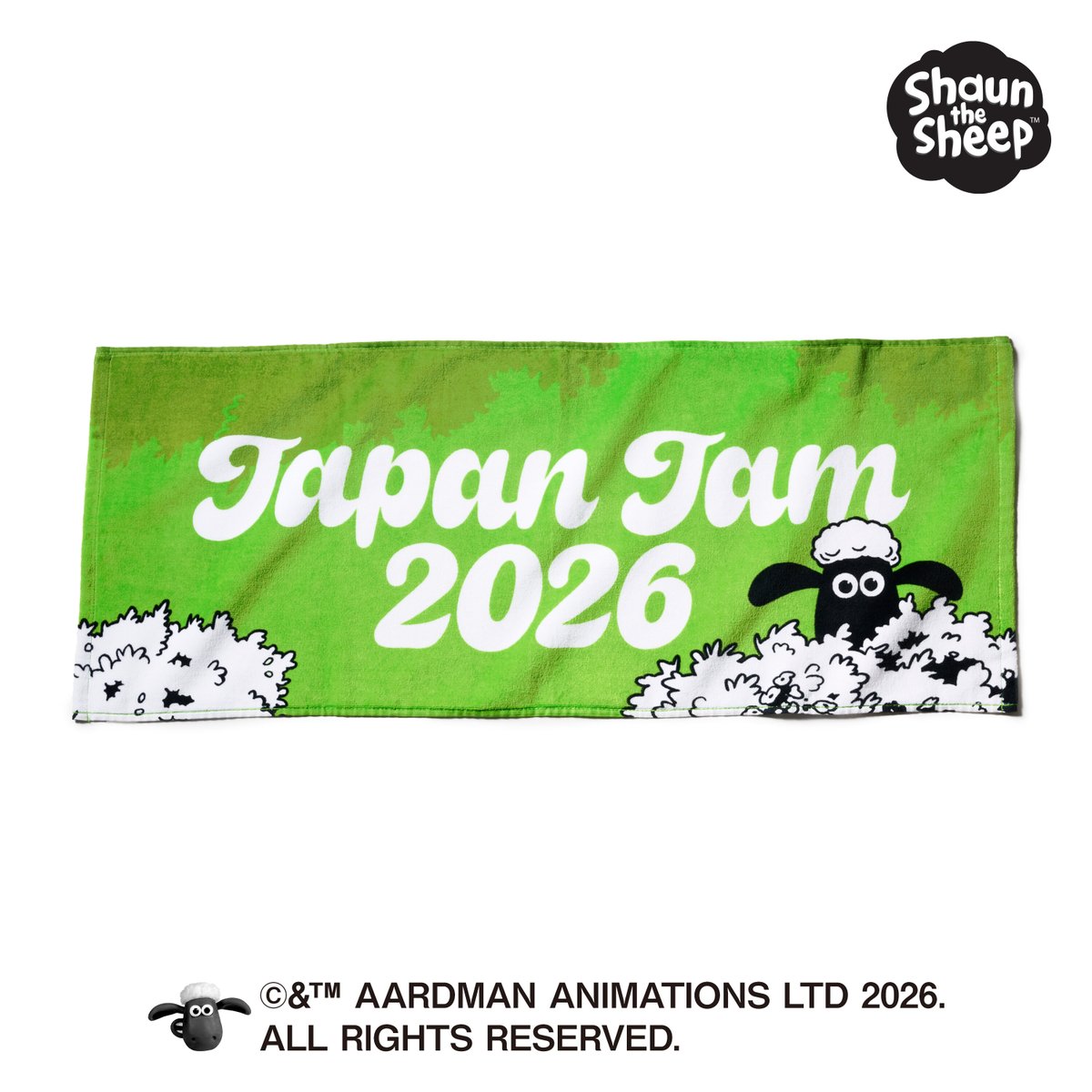 aardman_jp's tweet photo. 本日より開始！
🎶.•*°*•.🐑🎸 .•*°*•🎶

「JAPAN JAM 2026」の
#ひつじのショーン グッズが
オンラインショップにて販売開始✨
ぜひお見逃しなく！

🔗https://t.co/VLYmDbKGmh

🌸🌱🌷☀️🎤🪩🎙🥁🫧

#JJ2026 https://t.co/PJNPv1XFsO