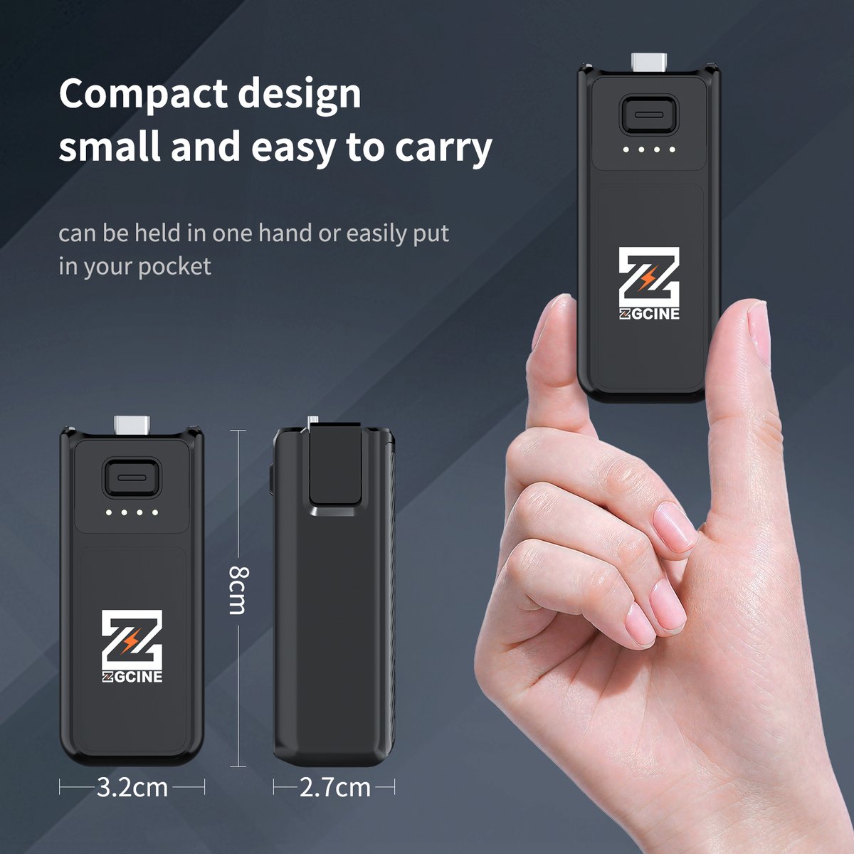 ZGCINE_Global's tweet image. 🎥PK-H01 Battery Grip for DJI Pocket3/4 Released
✔ Industry's first third-party decoding support
✔ Larger battery capacity, built-in 3200mAh battery
✔ Mini size for a more comfortable grip
✔ Supports data transfer 
✔ Bottom features a 1/4'' threaded hole 
#ZGCINE #DJIPocket