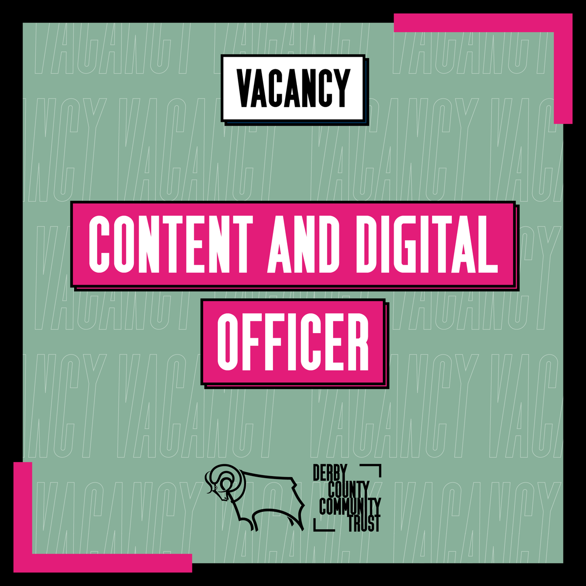 Derby County Community Trust 🐏 tweet media