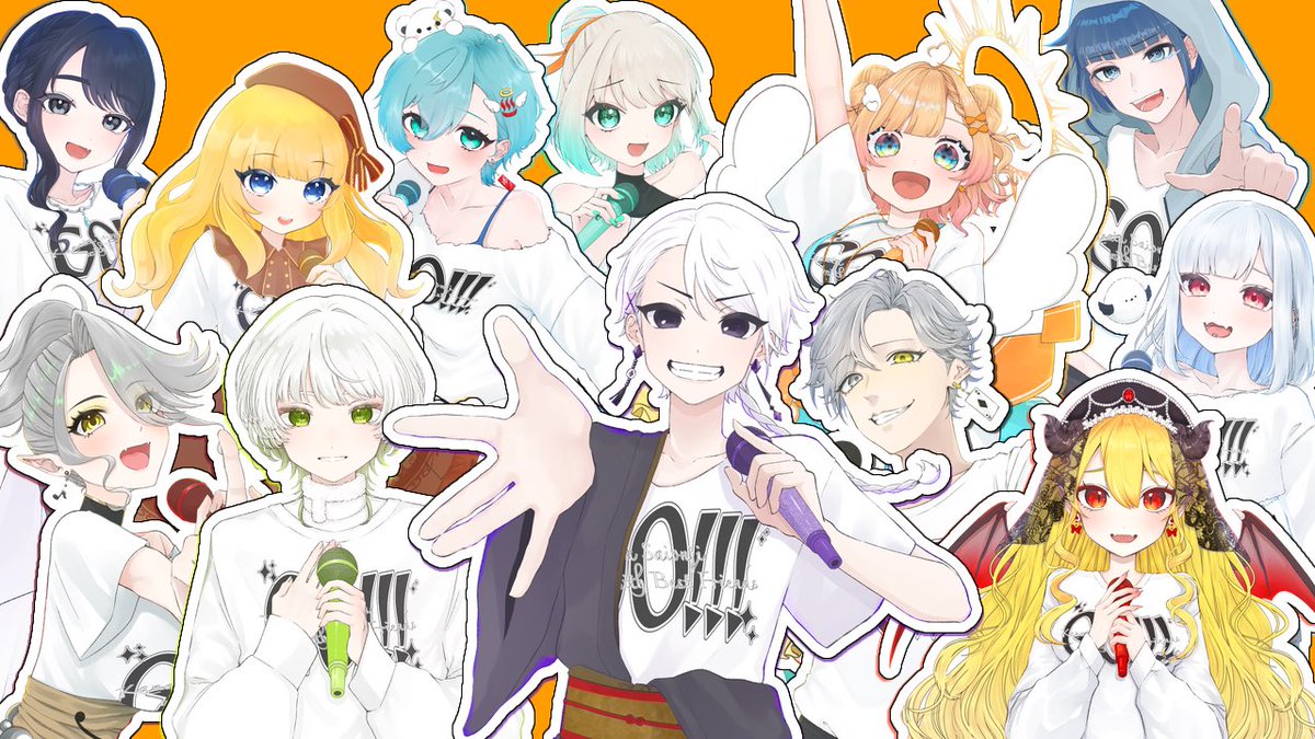kgmid_pet05's tweet photo. 【commission】

西園寺 奏様 ［#kanata_saionjis ] 
より歌ってみたイラストのご依頼いただきました。
初めてこんなに沢山描きました✨️
周年おめでとう✨️
 #秘書実績

https://t.co/08CyplTIeb https://t.co/a4NpID0kQx