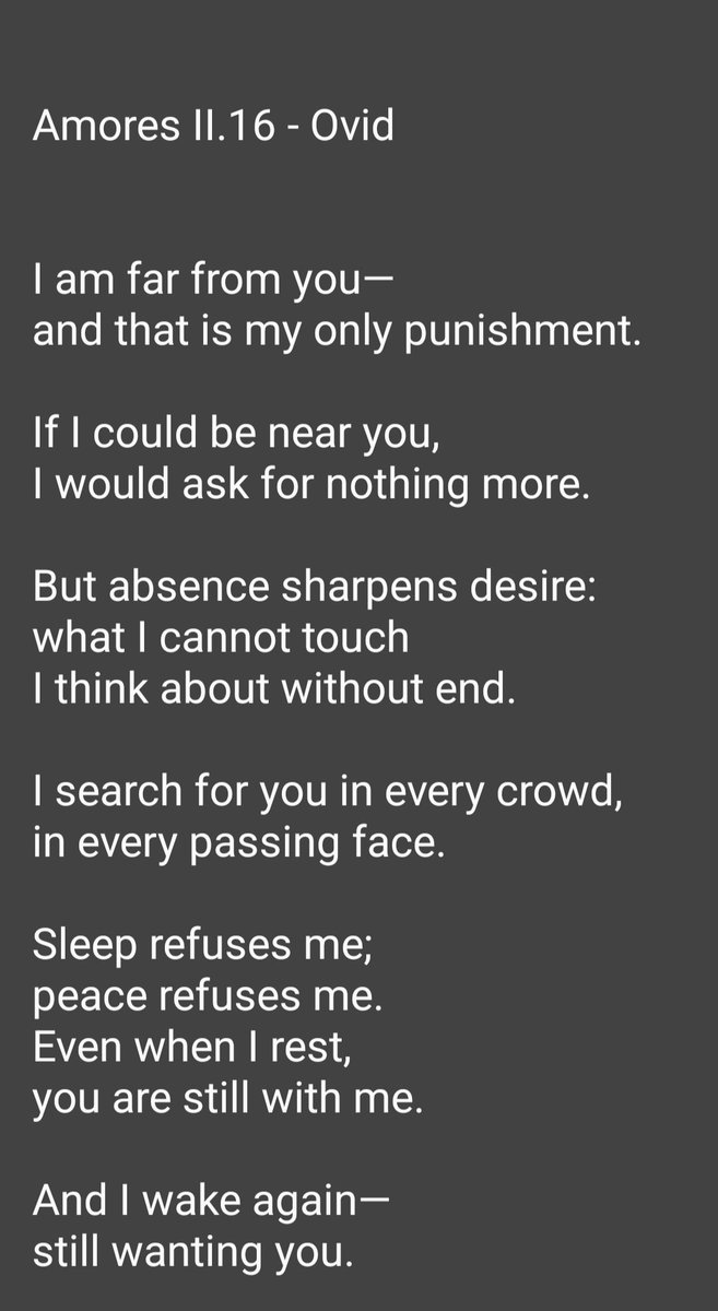 andylmccsix's tweet photo. #poetry #ovid https://t.co/CXwC5XkxT4