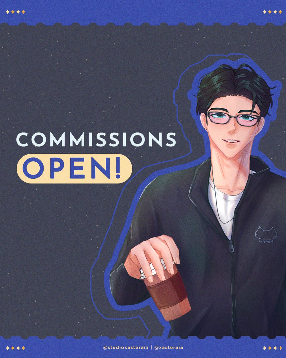 xasteraia's tweet photo. ✨Cms Open!✨

Please check 🔗 below for more details. If you have any questions feel free to send a message.    

#Commission #VGenComm #commissionopen https://t.co/5oVy4ZFrrh