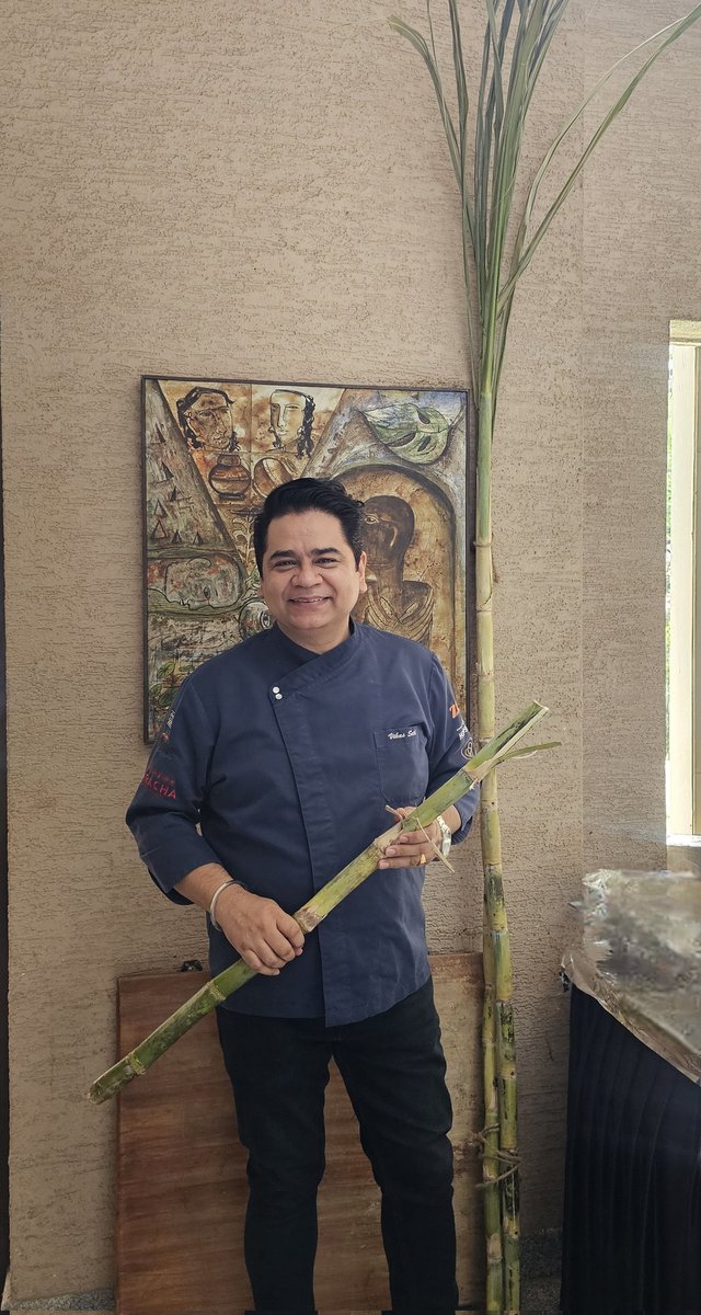 ChefVikasSeth's tweet photo. Happy Baisakhi everyone🌾
A celebration of harvest, gratitude, and togetherness ❤️ Celebrating it with Roah Di Kheer, a beautiful heirloom dessert made with rice, sugarcane juice, and patience. Wishing you all abundance, happiness &amp; endless good food 🤗❤️ https://t.co/Hhz4jaNPmp