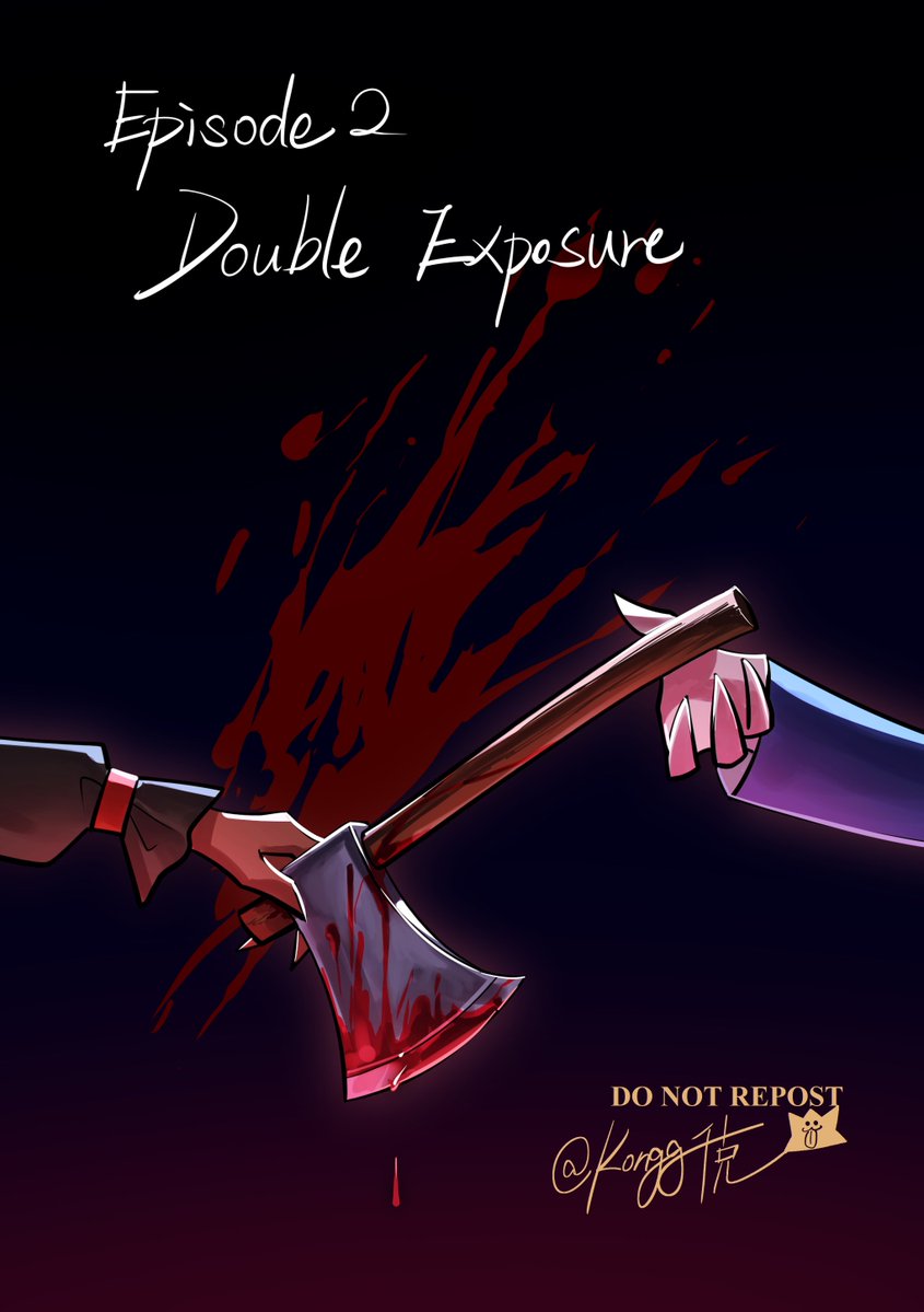 kongg89453837's tweet image. (3/10) Press &amp;amp; Air
Episode 2: Double Exposure Part Ⅰ
Episode 1: archiveofourown.org/works/81531341
#PressNAir #murdermedia #radiostatic #hazbinhotel