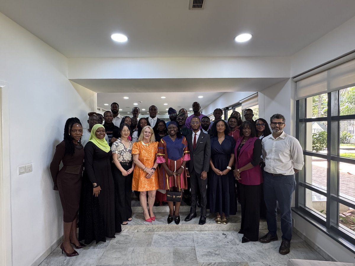 TonyElumeluFDN's tweet image. #flashback to Dr. Nadi Albino, Deputy Director of UNICEF Generation Unlimited (GenU), visit to the Tony Elumelu Foundation.

The visit brought together the TEF and alumni for strategic conversations on scaling pathways from learning to earning—through enterprise development,