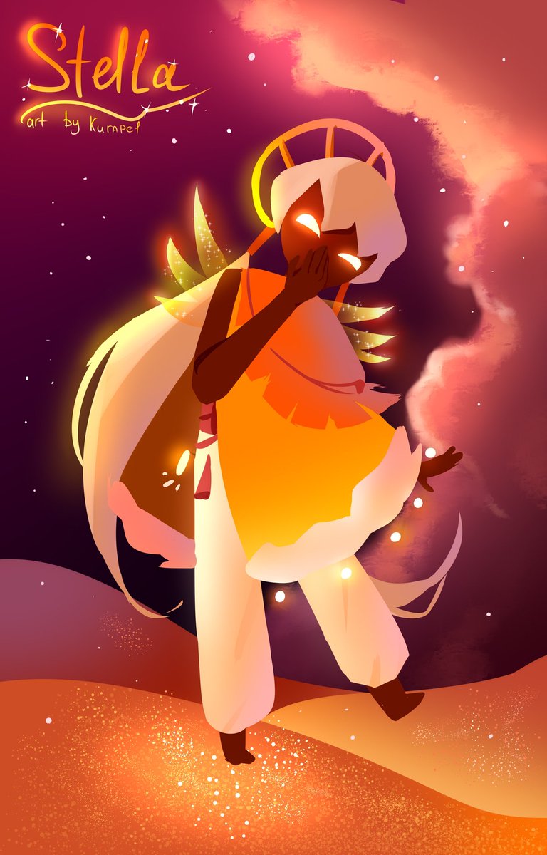 Kurapel's tweet image. My art in the style of the game "Sky:Children of the light" ✨️

#winx #winxclub #SkyChildrenofthelight #Sky