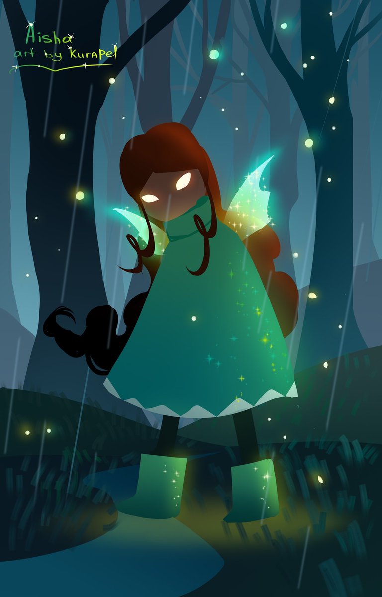 Kurapel's tweet image. My art in the style of the game "Sky:Children of the light" ✨️

#winx #winxclub #SkyChildrenofthelight #Sky