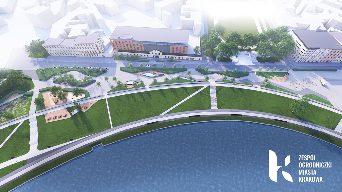 krakow_pl's tweet image. #Krakow #PlacWielkiejArmiiNapoileona #zmiany #Wisla #MuzeumRzekKrakowskich
Plac Wielkiej Armii Napoleona zmieni się całkowicie!
Będą drzewa, cień a także miejsce na relaks i spacer nad Wisłą.
Nowa koncepcja tego miejsca, realizowana w ramach inicjatywy „Da się”  zakłada