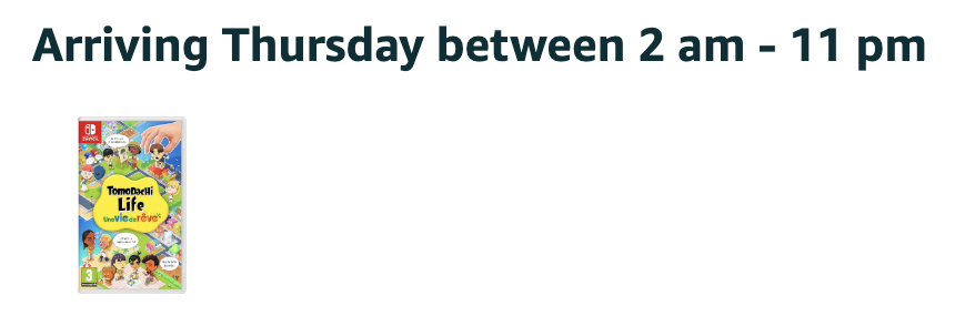 KelticJohnson's tweet photo. I can't wait to be woken up at 2 AM by Amazon to give me the game of the year https://t.co/vXxubIGADm