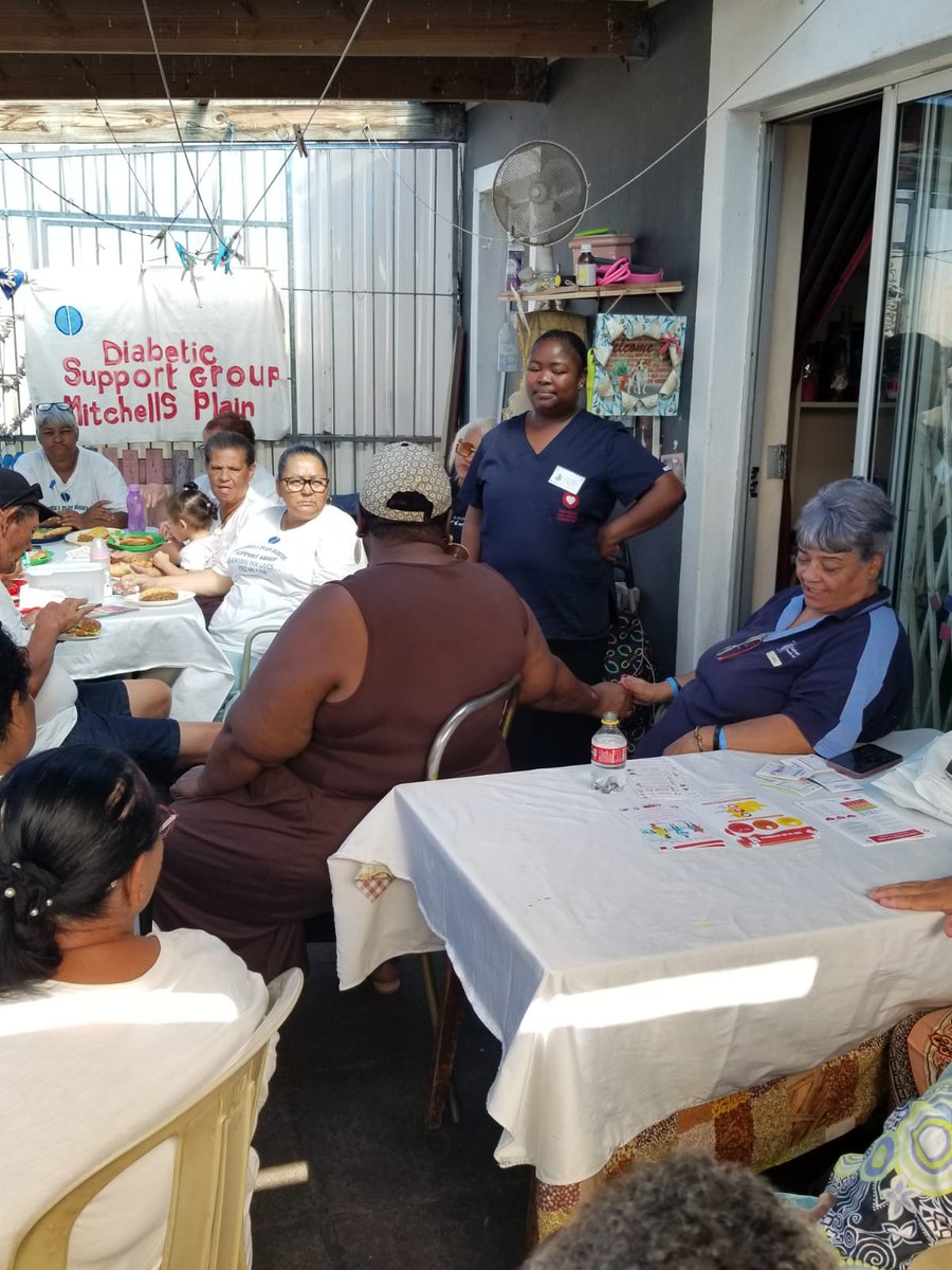 SAHeartStroke's tweet image. Our Cape Town team out at Mitchell's Plain Diabetes Support Group  for community outreach❤️. #HSFSA #Heartandbrainhealth #Healthyliving