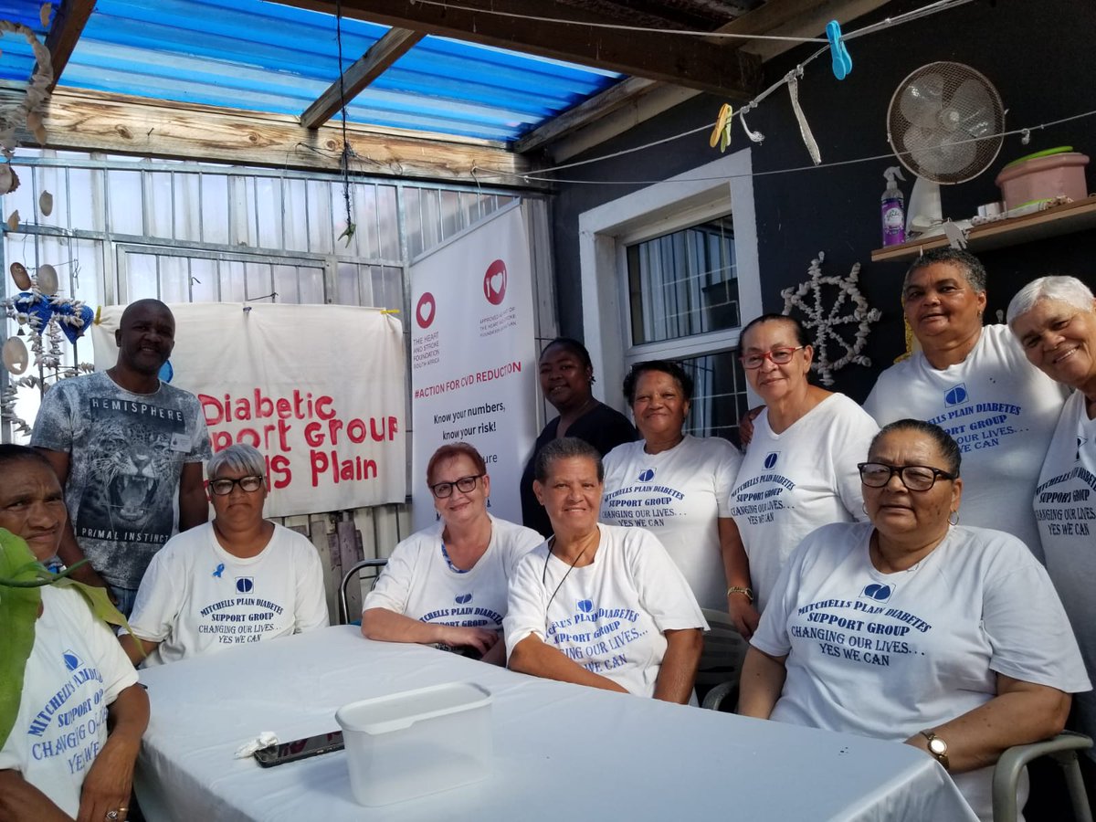 SAHeartStroke's tweet image. Our Cape Town team out at Mitchell's Plain Diabetes Support Group  for community outreach❤️. #HSFSA #Heartandbrainhealth #Healthyliving