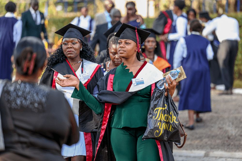NdejjeUnive's tweet image. 🎓 Throwback Graduation

As we prepare for the 27th B Graduation Ceremony, we reflect on the joy and memorable moments from our previous graduation—a true celebration of achievement and excellence.

Read more🔗: ndejjeuniversity.ac.ug/%f0%9f%8e%93-t…
#NdejjeUniversity #Throwback #Graduation