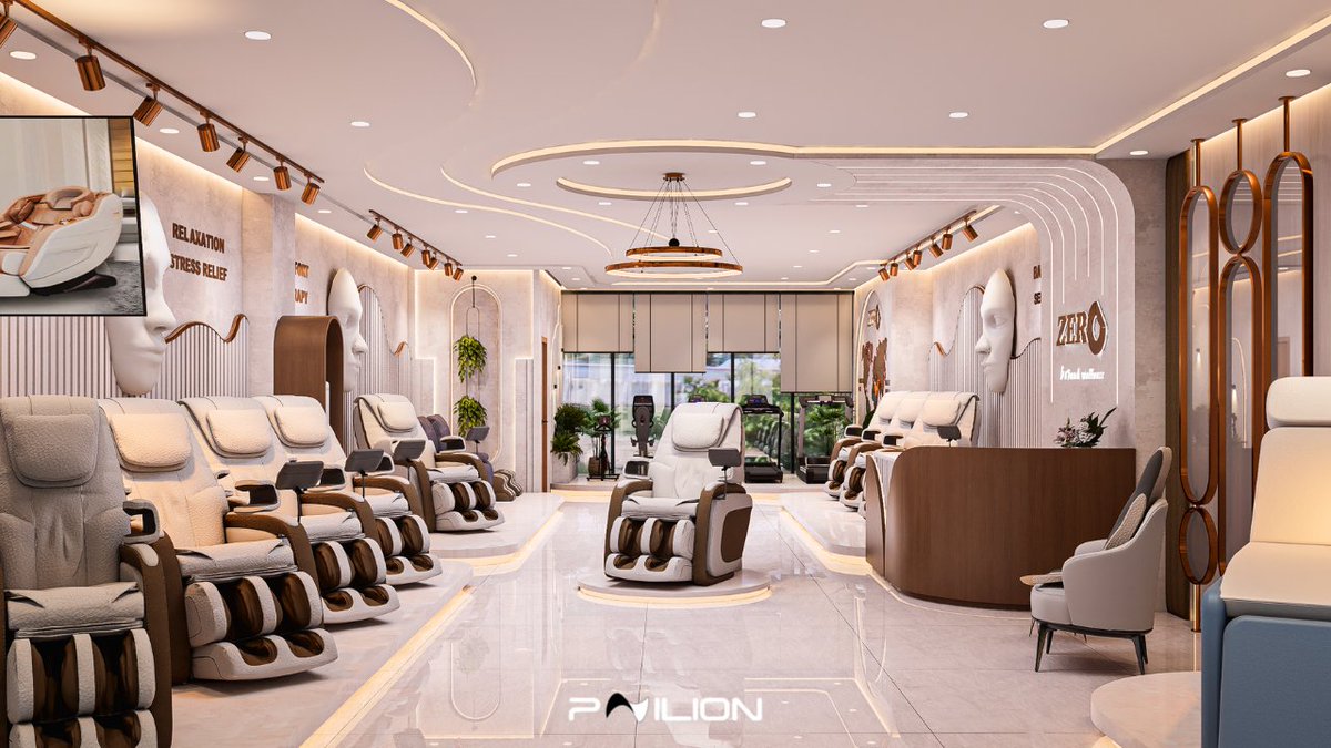 PConcultant's tweet image. A contemporary healthcare interior defined by fluid geometry and spatial clarity. 

Project: Zero Healthcare, Quetta
Designed by: Pavilion Design Consultant

📧 paviliondesignconsultant@gmail.com
🌐 paviliondesignconsultant.com
📞 +92 321 5556621

#healthcaredesign #moderndesign