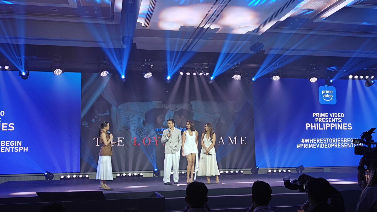 Celebrity couple Jericho Rosales and Janine Gutierrez star in "The Loyalty Game." Both take the stage alongside co-star Sofia Andres, who is excited to work with both actors for the first time. Jericho even joked that Sofia was quite young when she first expressed interest