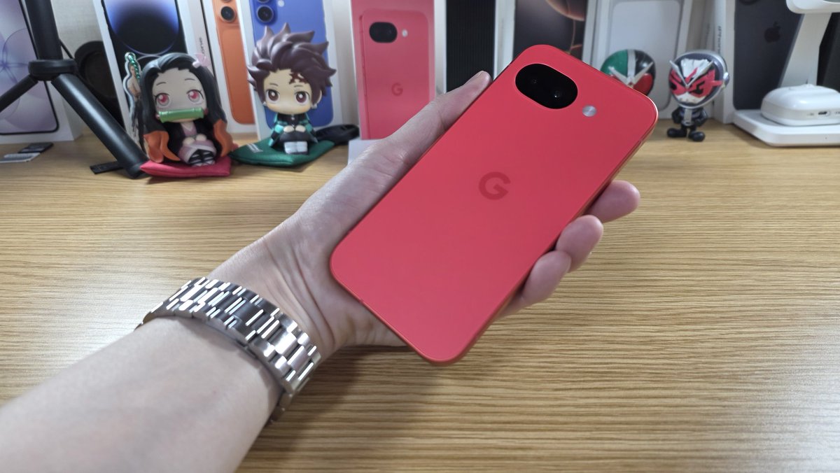 kazu_hosop's tweet image. Pixel 10aのBerryが着弾！
鮮やかで最高だね。

開封動画は、今日中に公開するのでもう少しお待ちを😅

地味ながら進化してるところが3つほどあったので、その点に注目です！

#Teampixel #GooglePixel #Pixel10a