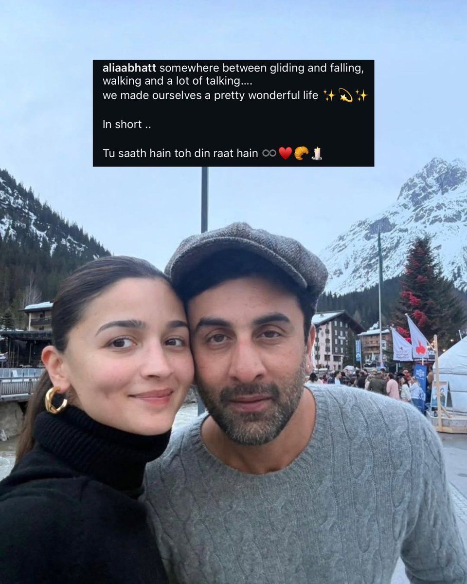 IIFA's tweet image. Alia Bhatt shares a sweet wish and unseen memories with Ranbir Kapoor on their 4 year anniversary ✨ Happy Anniversary to the beautiful couple ❤️

#IIFA #Bollywood #AliaBhatt #RanbirKapoor