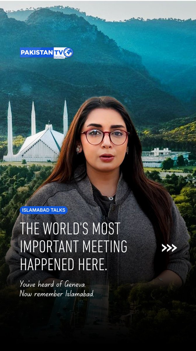 PakistanTVcom's tweet photo. Islamabad just hosted the most consequential diplomatic talks in decades. 
We were inside covering every hour of it. 
Swipe through our ground coverage.
Follow @PakistanTVcom.
