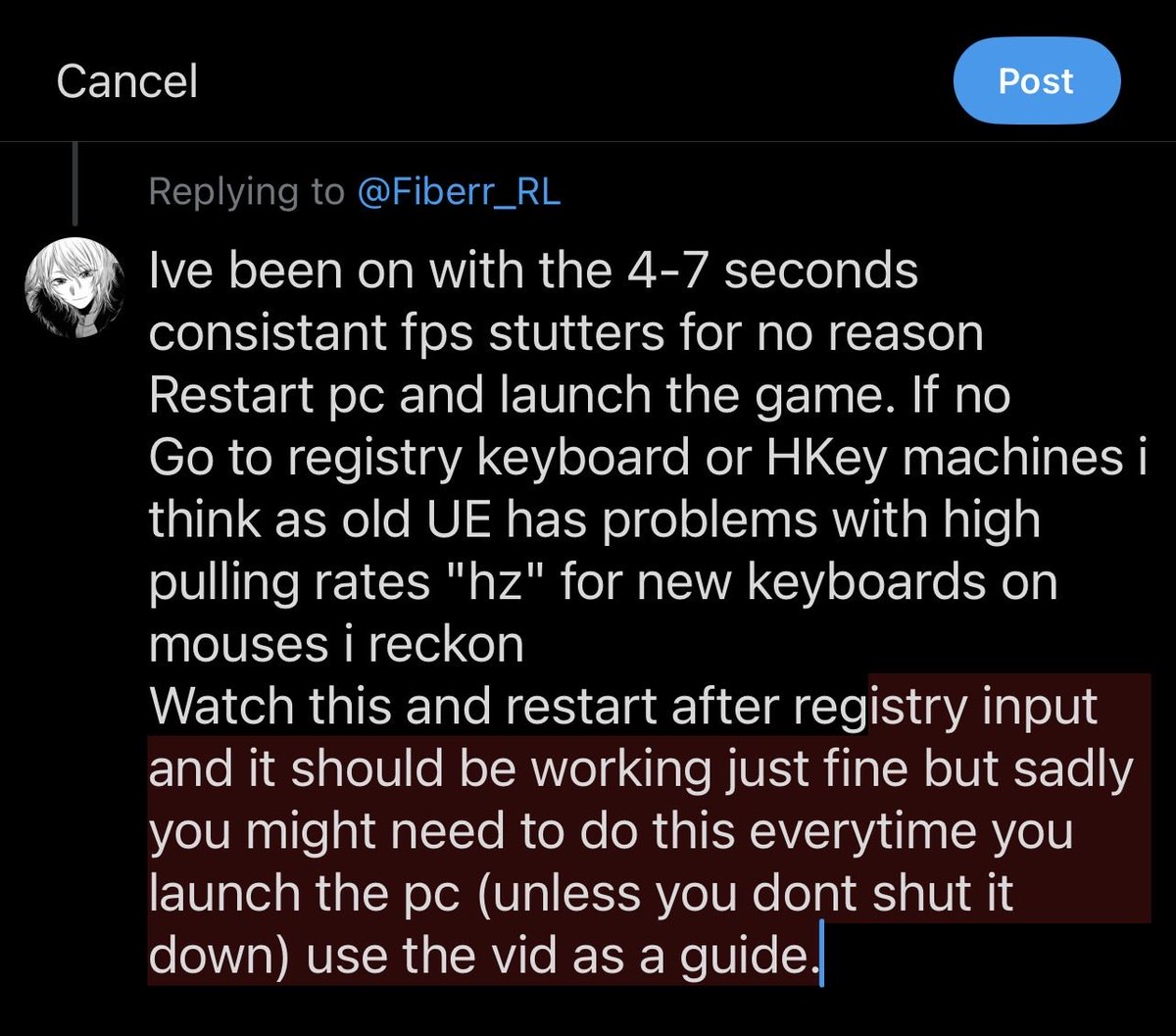 GoldenSnitch37's tweet photo. @Fiberr_RL https://t.co/bR6Q6LPDEi
It worked fine with me https://t.co/3MiyGKgRQT