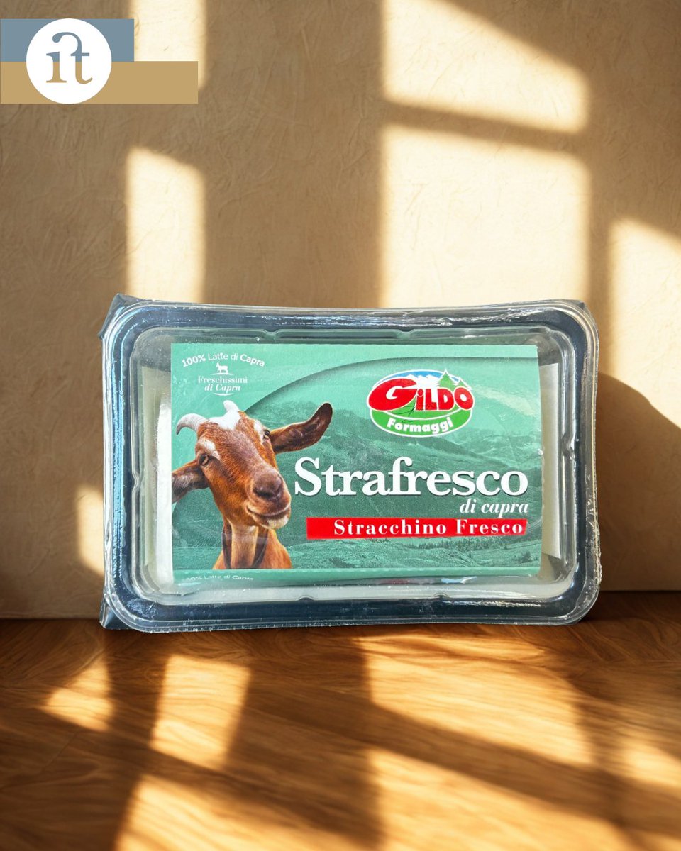 gourmit_'s tweet photo. Strafresco goat cheese 🐐✨
A fresh cheese with a pure white, soft and creamy texture that delights from the very first bite 🤍
Unaged, it captures the true essence of goat’s milk with delicate aromas and a tangy note that makes it clean and incredibly enjoyable 🌿 https://t.co/E8H7a0alNK