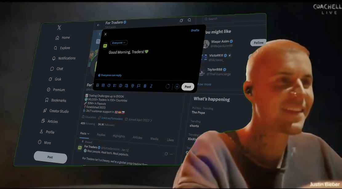 For Traders tweet media