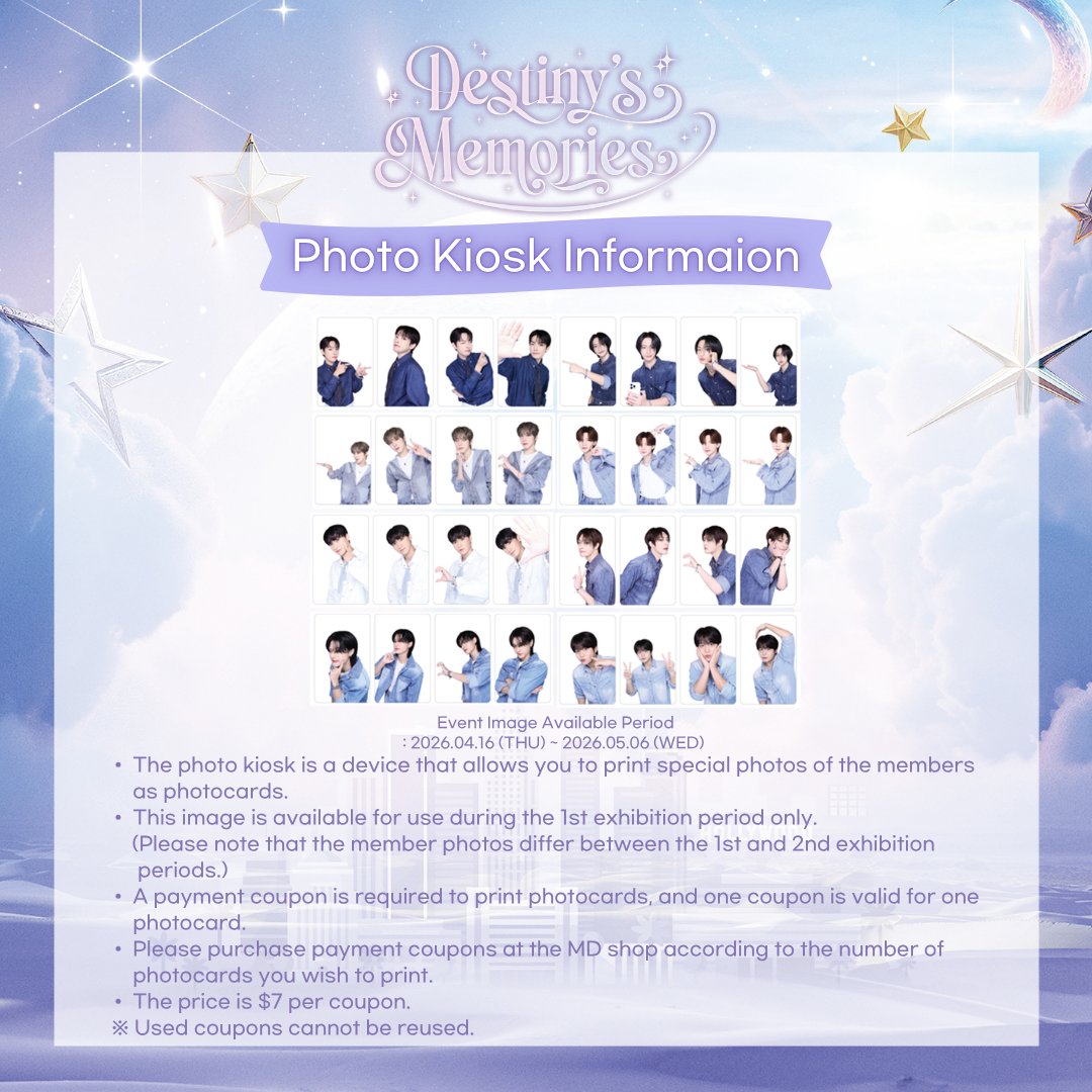 ATEEZ EXHIBITION 🌙Destiny's Memories🌙 tweet media