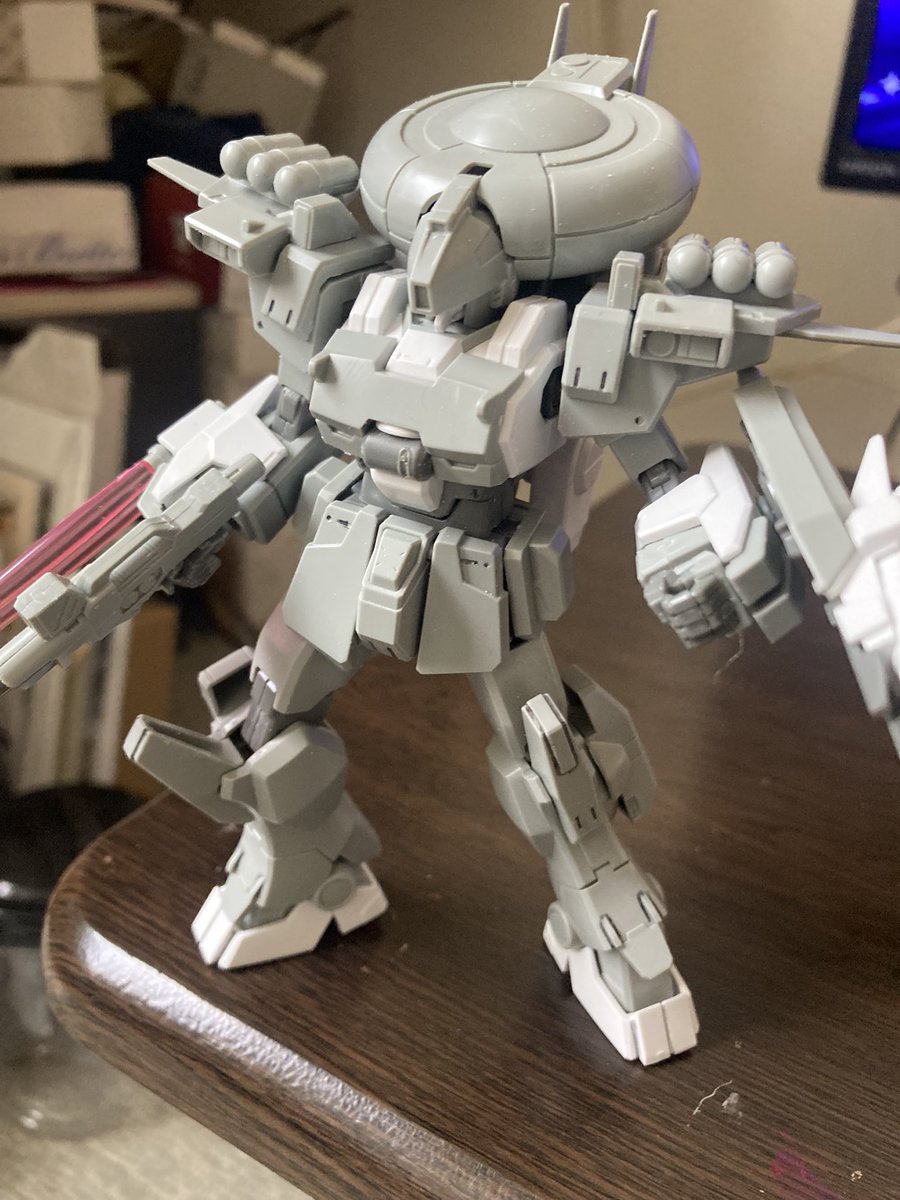 nesanhashare's tweet image. やっぱ
#シャドウファントム！

武器がショートバレル、
サーベルラック付けてるのは気まぐれです。

#ガンプラ
#HGBF
#EZSR