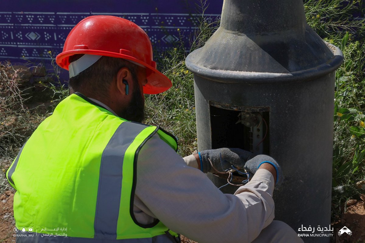 بلدية محافظة رفحاء tweet media