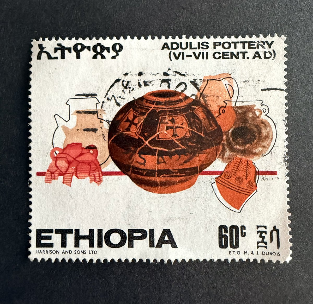 Philatelovely's tweet image. Hey everyone, I hope you’re having a great week so far. Today’s Stamp of the Day is this 60 cent stamp from Ethiopia.

Issued - 1970
Type - Commemorative 
Print Method - Photogravure 

Please share your stamps from 🇪🇹 and have a magnificent day.
#stampcollecting #philately