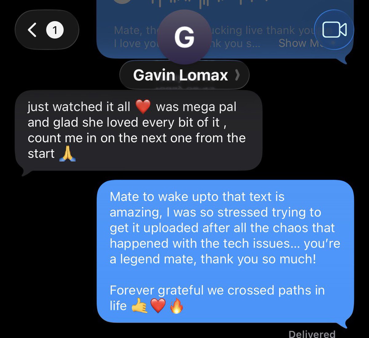 Syndicate's tweet image. It feels like a fever dream waking up to texts like this 😭❤️