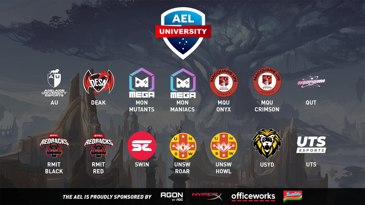 Australian Esports League tweet media