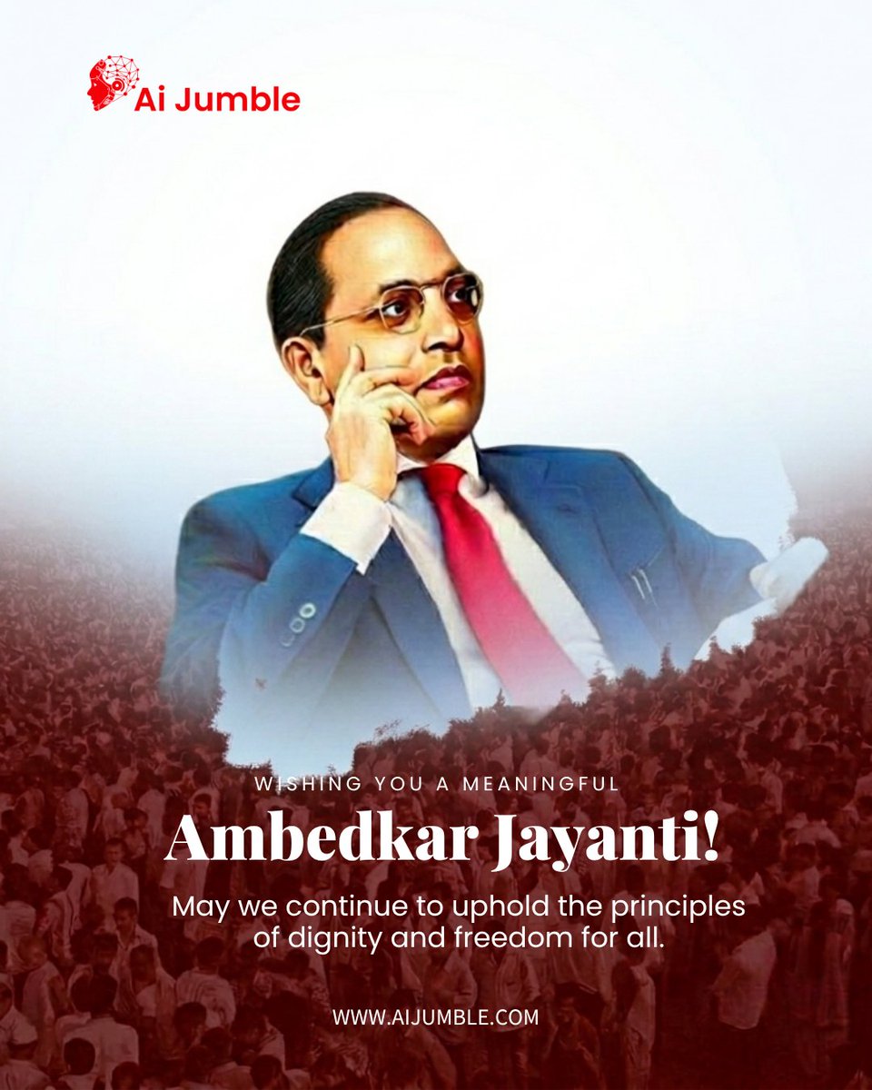 Knowledge creates freedom.

Ambedkar proved it then.
AI is proving it now.

Those who learn → win.

#ai #futureofwork #education