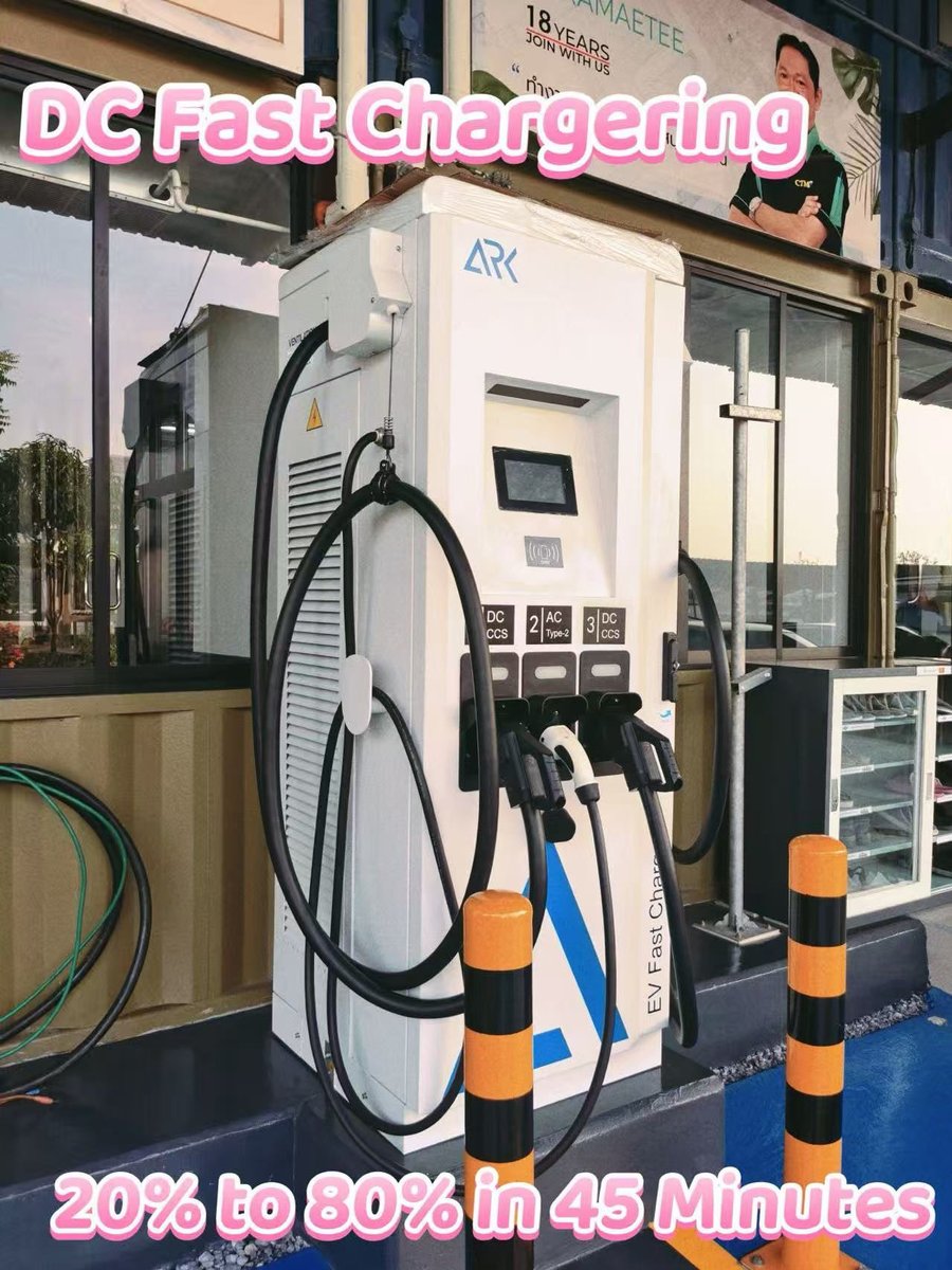 Luuuuxy520's tweet image. 🚗⚡ DC Fast Charging is here! From 20% to 80% in just 45 minutes. That’s the power of fast charging! 💨
#EVCharging
 #ElectricVehicles #FastCharging #GreenTech