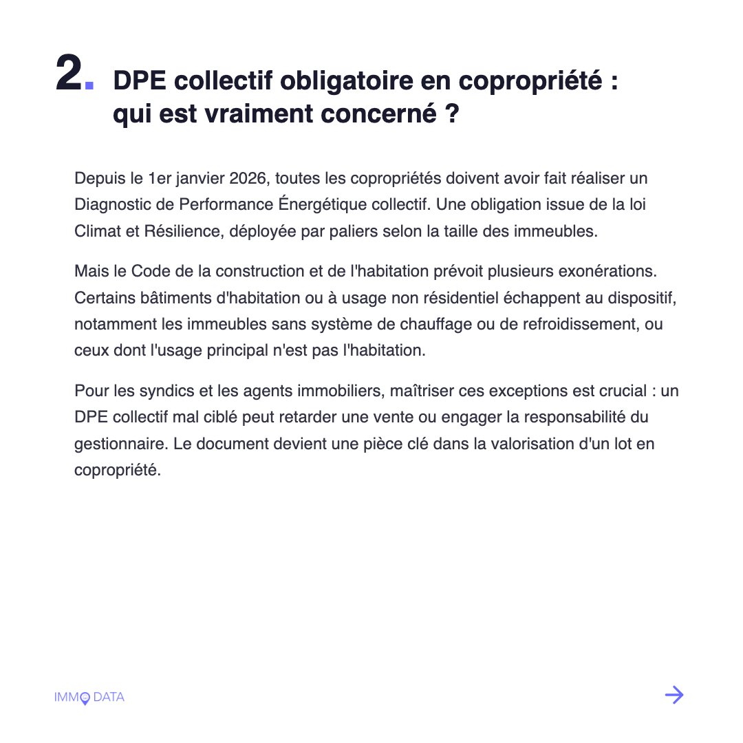 immo_data's tweet photo. Les actus immo de la semaine

- Loi Simplification : recul du ZAN et suppression des ZFE en debat
- DPE collectif en copro depuis janvier 2026
- Airbnb en copro : le Conseil constitutionnel valide l interdiction aux 2/3

#ImmobilierFrance #VeilleImmo https://t.co/sPPROCk5kH