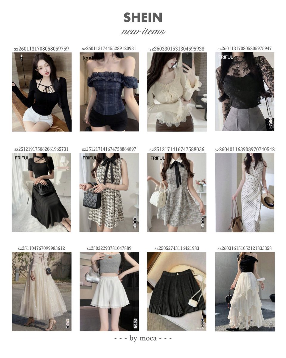 moca_cho_co's tweet image. 盛れ確定です🫶可愛い＆コスパ最強のSHEIN春の最新作💐オンニコーデからホビ垢コーデまでほぼ¥1,000以下はあつい！！！
#SHEIN #GRL #GU #UNIQLO