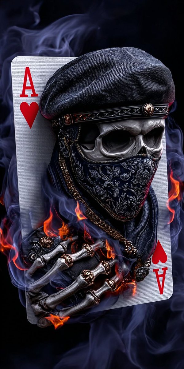 lynxchizzy's tweet image. New wallpaper 🔥 
#Joker #skull