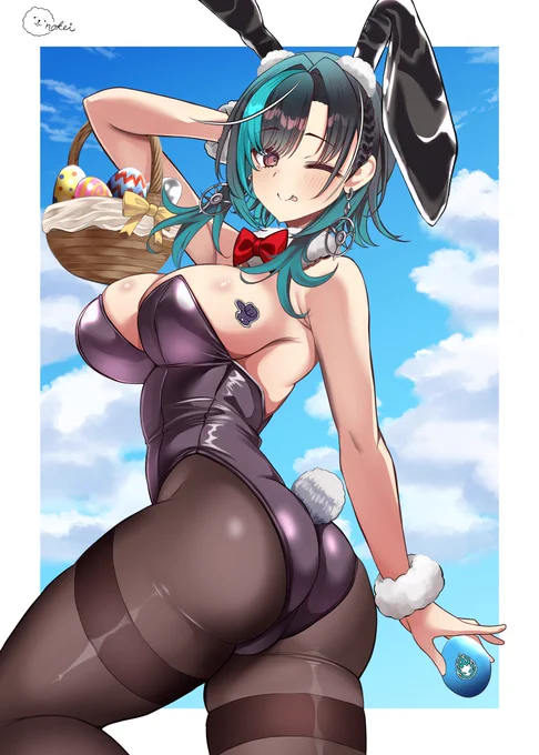 #もはやちはや イースターバニーちは