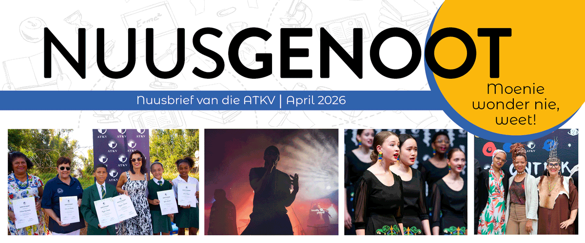 ATKVSA's tweet photo. Die ATKV se nuusbrief vir APRIL is nou beskikbaar vir jou leesgenot. Moenie wonder nie, weet! https://t.co/jdelcvcWXF
Lees nou: https://t.co/nvFdZrkUOq
#Afrikaans #nuusgenoot #nuusbrief #nuus #ATKV https://t.co/iESPpC180J