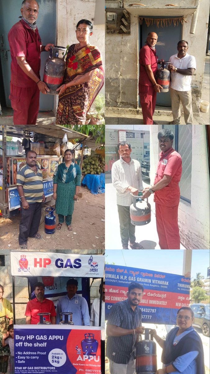 AjayMeena__'s tweet photo. 5 Kg Appu camps are happening across Bangalore.
Needy ones can easily get cylinder from the nearest HP Gas dealer with any valid ID

@Dharmendra_1967 @HpclSz @BlroHpcl https://t.co/5HnZEBWzxa